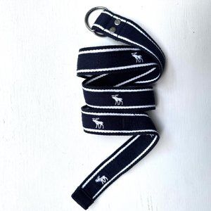 ABERCROMBIE & FITCH - Blue 100% cotton Belt